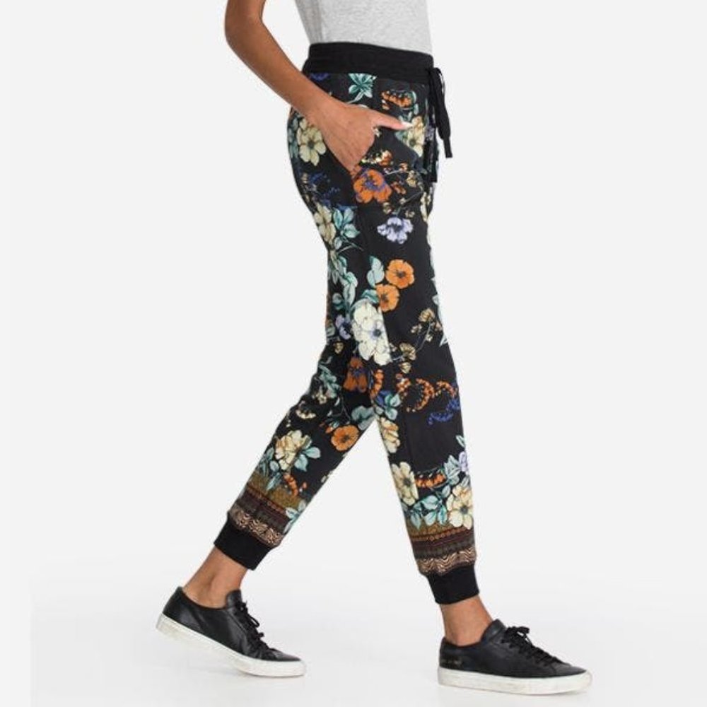 Johnny Was Golden Spring French Terry Jogger - Plus Size 2x